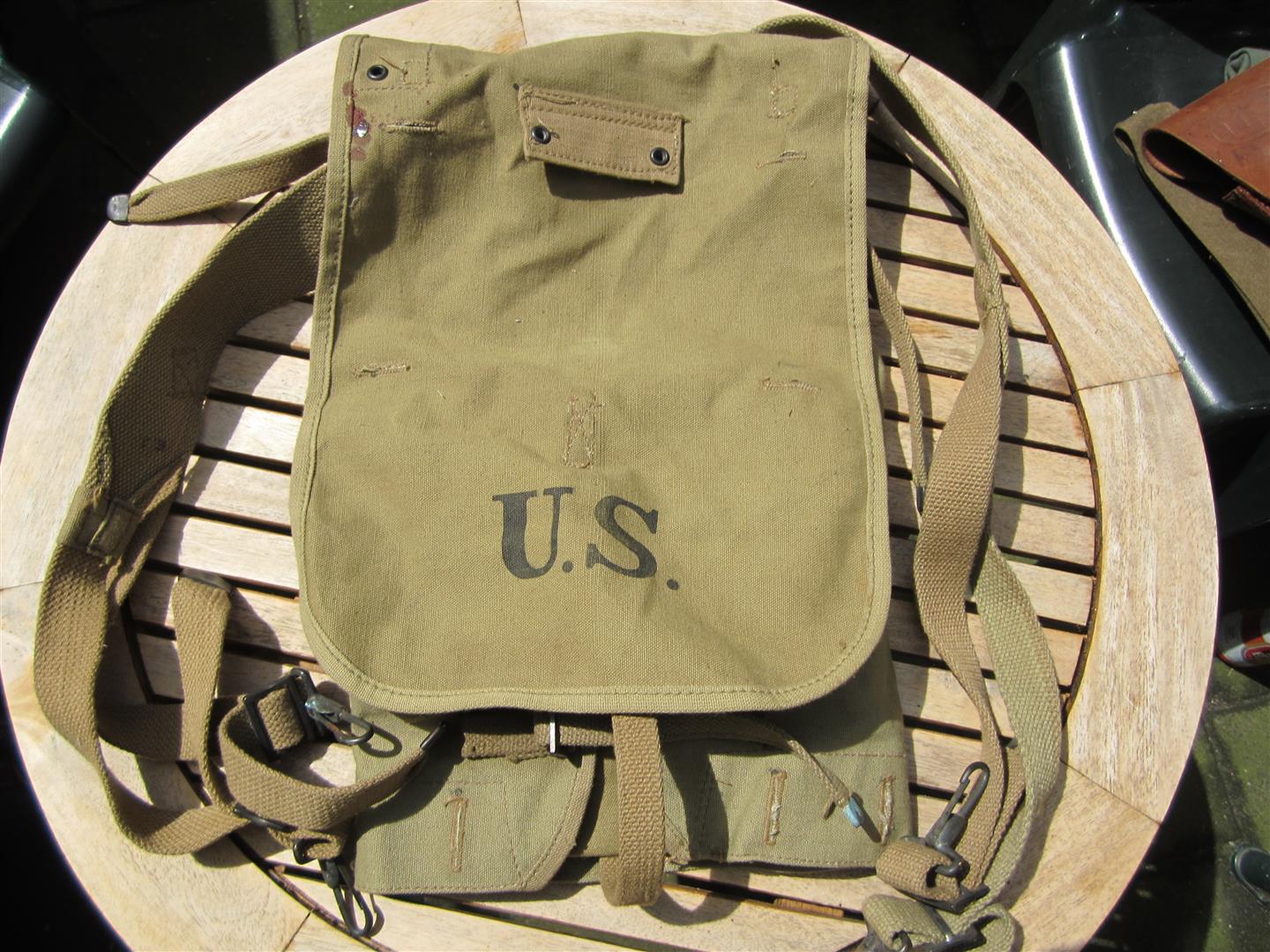 WW1 U.S. 'Doughboy's' Back Pack